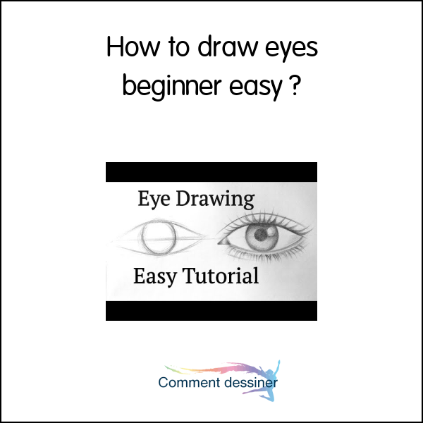 How to draw eyes beginner easy
